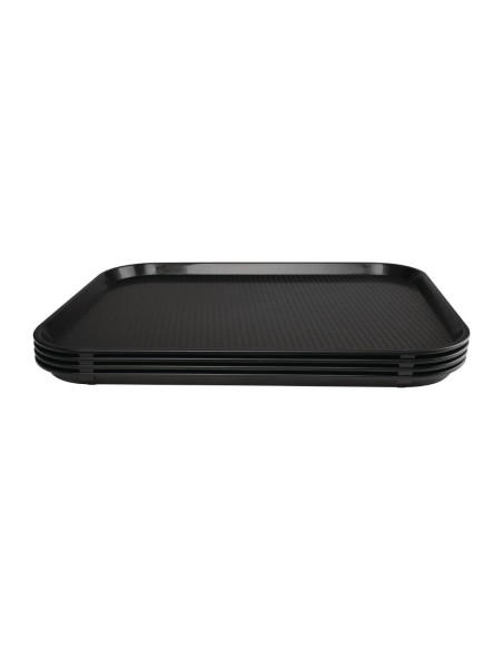 Plateau self-service Olympia Kristallon noir 450x350 mm