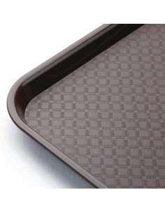 Plateau self-service Olympia Kristallon marron 450x350 mm 2