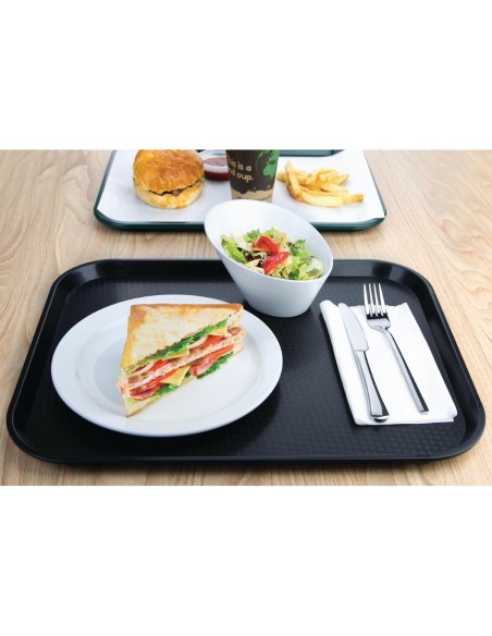 Plateau self-service Olympia Kristallon noir 450x350 mm
