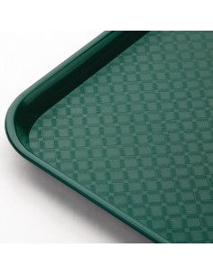 Plateau self-service Olympia Kristallon vert 450 x 350 mm 2