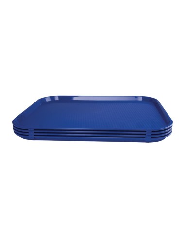 Plateau self-service Olympia Kristallon bleu 450 x 350 mm