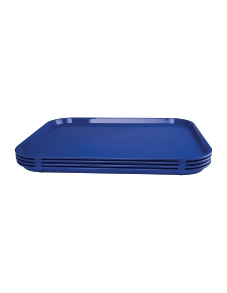 Plateau self-service Olympia Kristallon bleu 450 x 350 mm