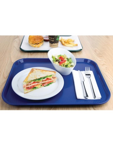 Plateau self-service Olympia Kristallon bleu 450 x 350 mm