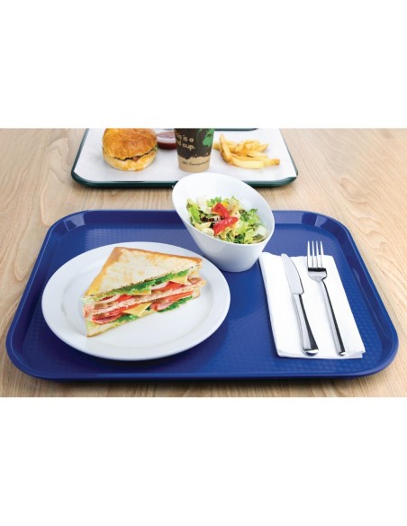 Plateau self-service Olympia Kristallon bleu 450 x 350 mm