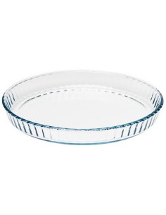 Plat à quiche Pyrex 280 mm - Verre transparent 1,4 L