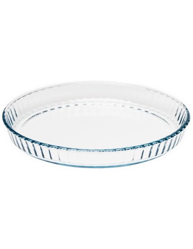 Plat à quiche Pyrex 280 mm - Verre transparent 1,4 L