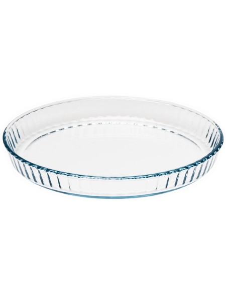 Plat à quiche Pyrex 280 mm - Verre transparent 1,4 L