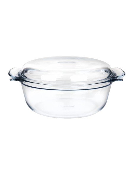 Cocotte ronde en verre Pyrex 5,1 L - Faitout transparent