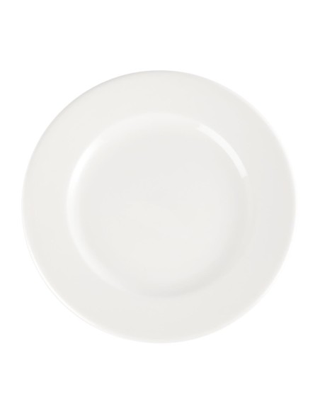 Assiettes blanches Churchill 230mm - lot de 24