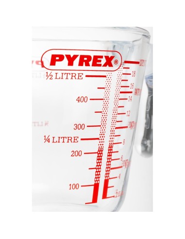 Mesure en verre graduée Pyrex 500ml - Verre doseur professionnel