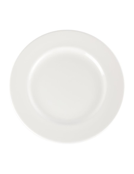 Assiettes blanches Churchill 254mm - lot de 24