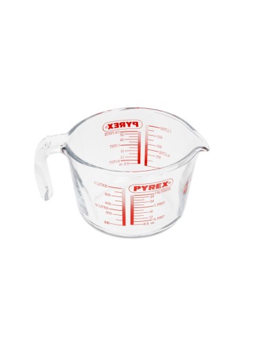 Mesure en verre graduée Pyrex 1L - Verre doseur professionnel
