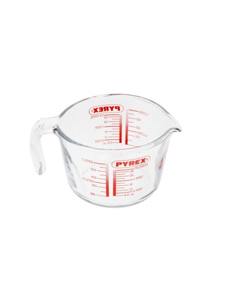 Mesure en verre graduée Pyrex 1L - Verre doseur professionnel