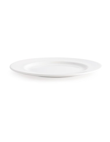 Assiettes blanches 310 mm Churchill - lot de 12