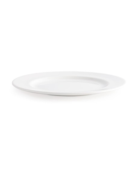 Assiettes blanches 310 mm Churchill - lot de 12