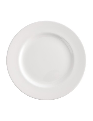 Assiettes blanches 310 mm Churchill - lot de 12