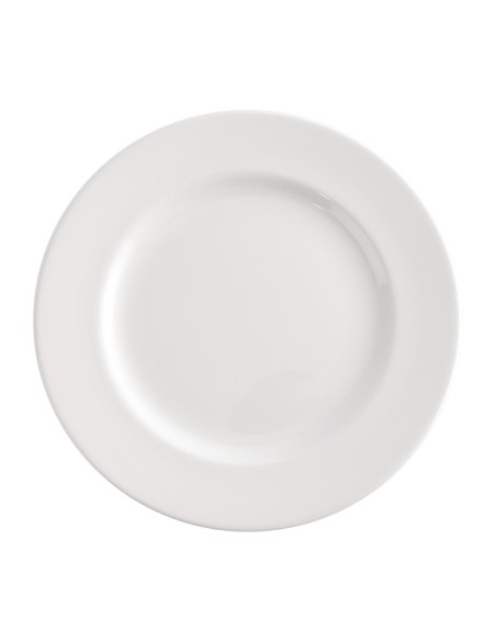 Assiettes blanches 310 mm Churchill - lot de 12