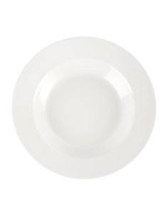 Assiette à pâtes blanche Churchill - lot de 12 2