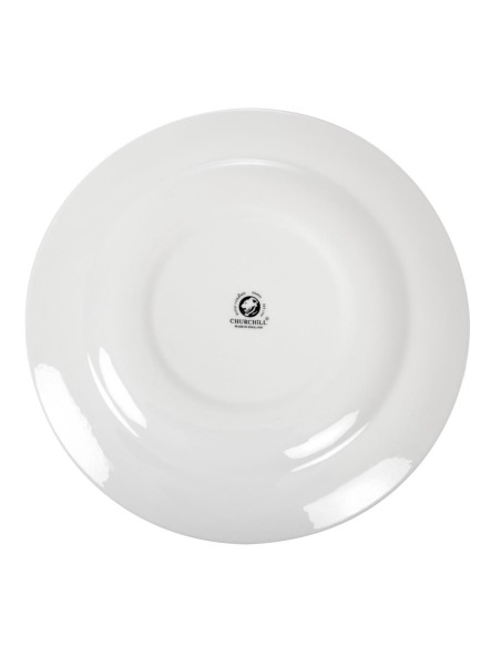Assiettes Churchill Whiteware 280mm - Lot de 12
