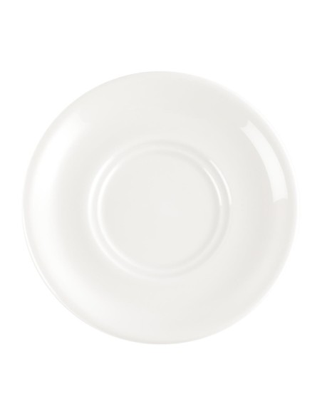 Soucoupes Maple Churchill Whiteware 150 mm - lot de 24