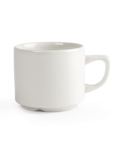 Tasses à thé Maple blanches Churchill 200ml - lot de 24