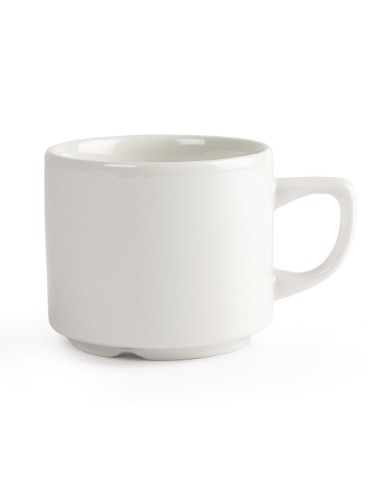 Tasses à thé Maple blanches Churchill 200ml - lot de 24