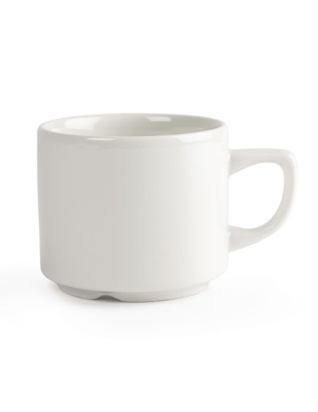 Tasses à thé Maple blanches Churchill 200ml - lot de 24