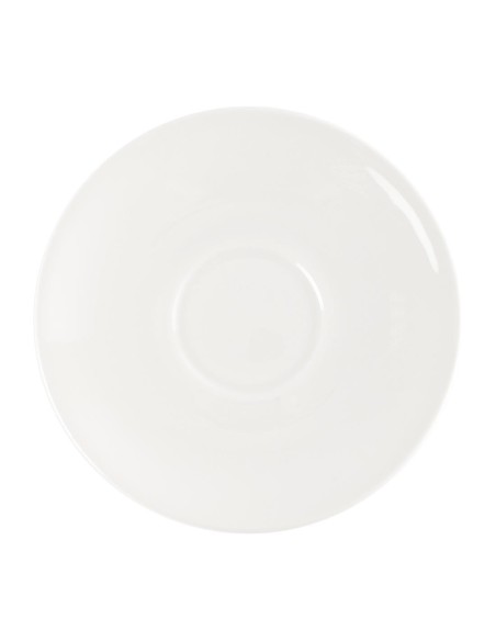 Soucoupes à cappuccino Churchill 160 mm - Lot de 24