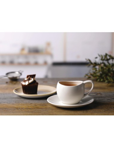 Soucoupes à cappuccino Churchill 160 mm - Lot de 24