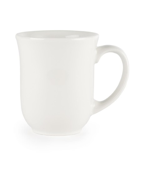 Mugs blancs Elegant Churchill Whiteware 284 ml - lot de 24