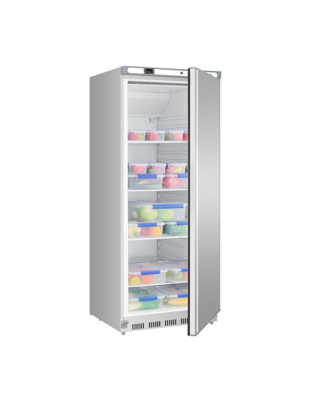 Armoire réfrigérée positive Polar 600L inox - 428L utile