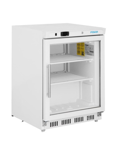 Vitrine réfrigérée Polar Série C 129L blanche - comptoir
