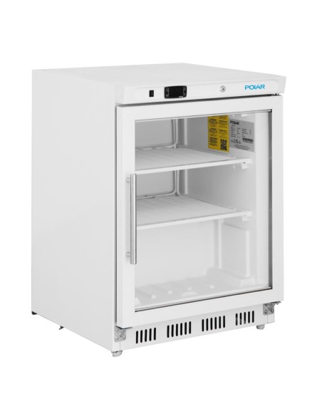 Vitrine réfrigérée Polar Série C 129L blanche - comptoir