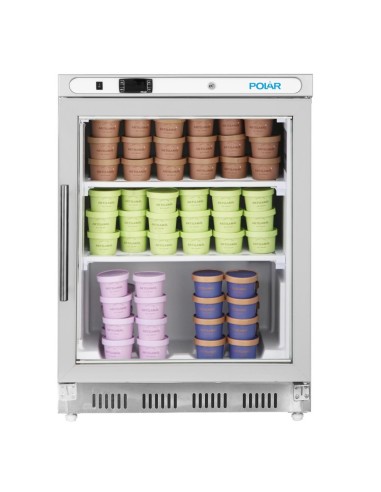 Vitrine réfrigérée Polar Série C 129L inox - 129 L