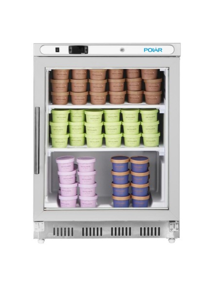 Vitrine réfrigérée Polar Série C 129L inox - 129 L