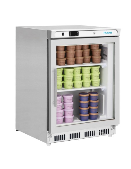 Vitrine réfrigérée Polar Série C 129L inox - 129 L