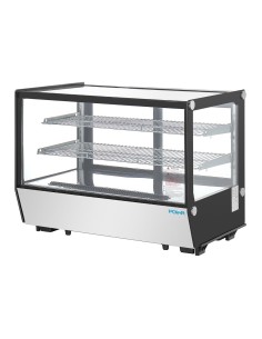 Vitrine de comptoir Polar Série G 160L noire
