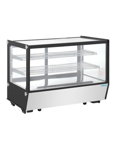 Vitrine de comptoir Polar Série G 160L noire