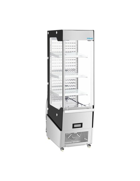 Vitrine réfrigérée positive Slimline Polar 220 L - Libre-service