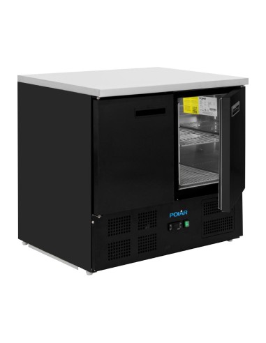 Table réfrigérée positive 2 portes Polar G 257 L - noir