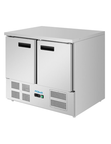 Table réfrigérée négative 2 portes Polar 240L - Haute performance