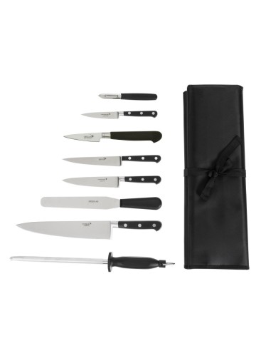 Ensemble 8 couteaux Deglon Sabatier - professionnel