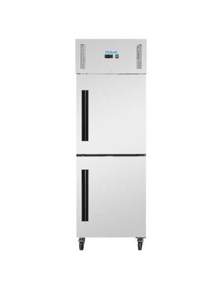 Armoire réfrigérée négative GN 2 portillons Polar 600L - 387L utile