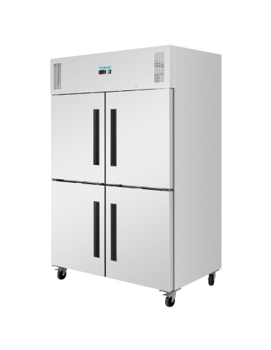 Armoire réfrigérée positive GN 4 portillons Polar 1152 L - B