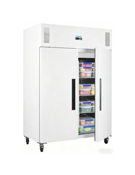 Armoire réfrigérée positive blanche Polar G 2 portes 1152L