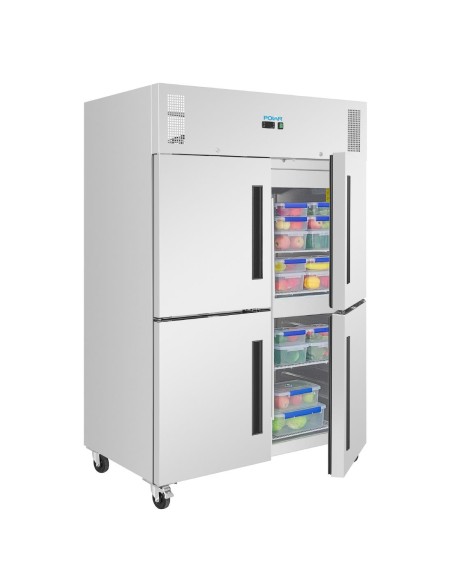 Armoire réfrigérée positive GN 4 portillons Polar 1152 L - B