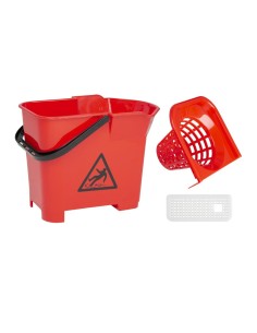 Seau essoreur Jantex rouge 14L - Nisbets Essentials 2
