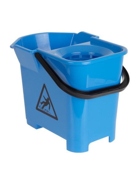 Seau essoreur Jantex bleu 14L - Nisbets Essentials