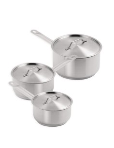Set de 3 casseroles inox Vogue - Offre spéciale 2