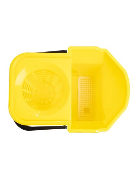 Seau essoreur Jantex jaune 14L - Nisbets Essentials